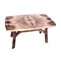 Купить Стол пласт. прямоуг. "Премиум" лессир 140*85*72,8 см (макоре) (1) "Стандарт пластик"