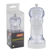 Купить Мельница для специй ручная "PICCANTE" 5*14 см (акрил) (1/12/120) "MALLONY"