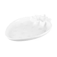 Купить Блюдо сервировочное "Маршмеллоу" 25,5*21,5 см, фарфор (1/4/24) "NOUVELLE HOME" 0530281