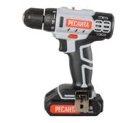 Купить Дрель-шуруповерт аккумуляторная Ресанта ДА-50Л2 18А 75/14/9