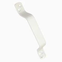 Купить Ручка-скоба плоская РС-85 белая