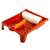 Купить Набор валик меховой 180 мм + ванночка + валик запасн. (1/12) "Шабашка" 108-2101