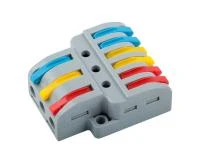 Купить Клемма разветвительная General 3х6(0,08-4мм) СМК с рычагом