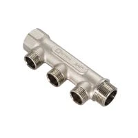 Купить Коллектор резьбовой 3/4Мх 3/4Fх 1/2Mх 3выхода СТМ 247417