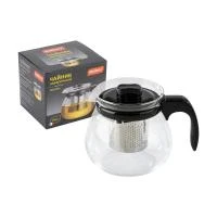 Купить Чайник завар. стекло "PERSONA" 750 мл, фильтр нержав. (1/24) "MALLONY"