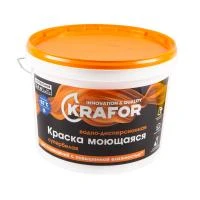 Краска В/Д Латекс Интер. Моющаяся Супербелая 14кг Крафор 26958 Краска В/Д Латекс Интер. Моющаяся Супербелая 14кг Крафор 26958