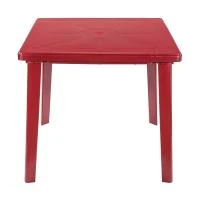 Купить Стол пласт. квадрат. 80*80*71 см (вишневый) (1) "Стандарт пластик"
