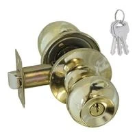 Купить Защелка дверная ЗШ-01 ISPARUS ключ/фиксатор матов золото 212940