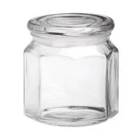 Купить Банка для сыпучих продуктов "ARIA" 0,3 л с крышкой, стекло (1/24) "MALLONY"