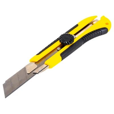 Купить Нож технический FIT 25мм усилен прорезинен 10326