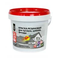 Купить Краска резиновая черная 3кг Dali 205534