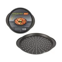 Купить Форма для пиццы антипригарн. "PIZZA" D=33 см, с ручками (1/24) "MALLONY" P-02