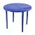 Купить Стол пласт. круглый 90*90*71 см (синий) (1) "Стандарт пластик"