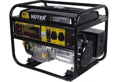 Купить Бензиновый электрогенератор DY6500L 6,5кВт Huter