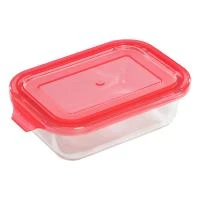 Купить Контейнер "LIMPIDO" прямоуг. 1 л жаропрочн. стекло, пласт. крышка (1/12) "MALLONY"