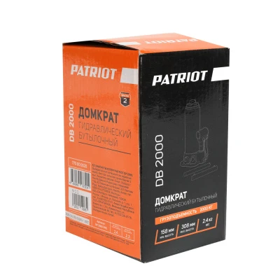 Купить Домкрат бутылочный PATRIOT DB 2000 2 T