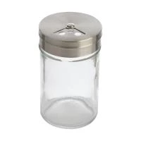 Купить Солонка/перечница "SPEZIA" 90 мл с регулир. крышкой (стекло, нержав.) (1/24) "MALLONY"