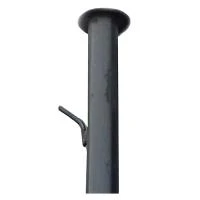 Столб д=40 2,4м с крючком