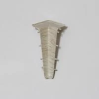 Купить Угол внутренний д/плинтуса 7009 ПВХ 70мм 1шт