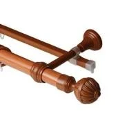 Купить Карниз Византия  2-х рядный 2,4м Черешня d-28мм