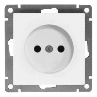 Купить Розетка UNIVersal Афина СУ 1 местная б/з сл.кость А0022-1
