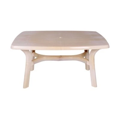 Купить Стол пласт. прямоуг. "Премиум" лессир 140*85*72,8 см (самшит) (1) "Стандарт пластик"