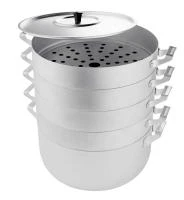 Купить Манты-казан алюмин. 6 л, 4 сетки (1)  мт-112