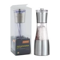 Купить Мельница для специй ручная "PICCANTE" 6,6*19,5 см (акрил, нержав.) (1/12/48) "MALLONY"
