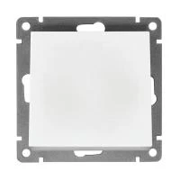 Купить Выключатель UNIVersal Афина СУ 1 клавишный белый А0021