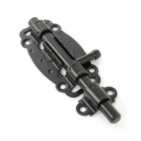 Купить Задвижка фигурная ЗД-100Кр черная