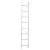 Купить Лестница Приставная односекц. НОВАЯ ВЫСОТА NV1210 алюмин.8 ступ. 2,11м 46485