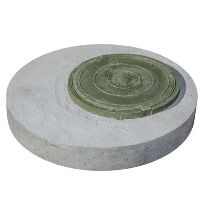 Крышка ЖБИ с полимерн. люком D=1,5м