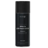 Купить Аэрозольная краска термостойкая ELKON  520мл черная 