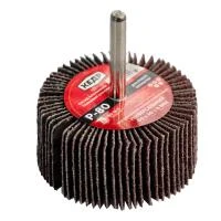 Купить Круг шлиф веерный лепестковый на шпильке КЕДР Р80 60х30 54709