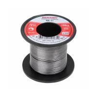 Купить Припой пос-61 100 г, D=1 мм, катушка (1/5) "REXANT" 09-3121