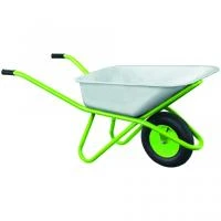 Купить Тачка садов-строительная 1 кол.оцинк. рама 170кг 90л 689633 Сибртех