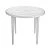 Купить Стол пласт. круглый 90*90*71 см (белый) (1) "Стандарт пластик"