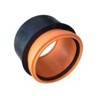 Купить Муфта ф110 рыжая (для врезки колодца) 01773