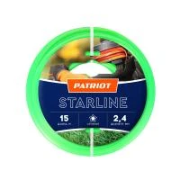 Купить Леска Starline D 2,4 мм L 15 м (звезда, зеленая) Купить Леска Starline D 2,4 мм L 15 м (звезда, зеленая)