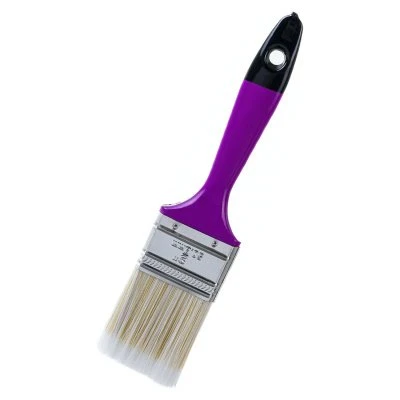 Купить Кисть плоская KRAFOR №2 искуств щетина пласт. ручка 50мм 49200