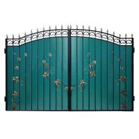 Ворота 21 Зеленые (3,44х2,35)