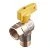 Купить Кран шаровый газ.1/2" угловой г/ш бабочка