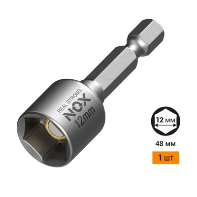 Купить Насадка д/кровельных саморезов 12х48 Nox 1шт