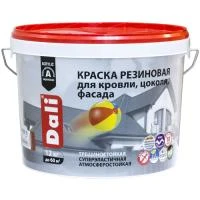 Купить Краска резиновая слоновая кость12кг Dali 274982