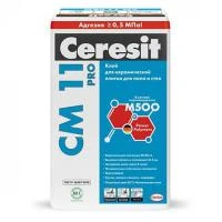 Клей д плитки СМ11 25кг CERESIT 14264