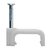 Купить Скоба плоская Navigator 6мм 20шт пластик  