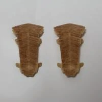 Купить Угол внутренний д/плинтуса 5807 ПВХ 58мм пара