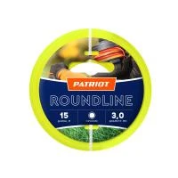 Купить Леска Roundline D 3,0 мм L 15 м (круглая, желтая)