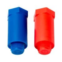 Купить Заглушка монтажная 3/4" M красная/синяя (пара)