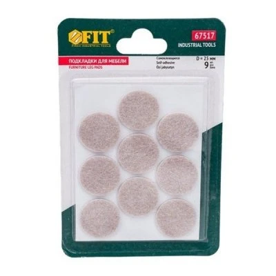 Купить Подкладка д/мебели 9шт 25мм FIT 67517